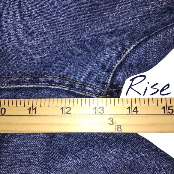 Rolla’s Heidi High Rise Organic Cotton Loose Straight Cargo Jeans Women’s 31" - Picture 9 of 11